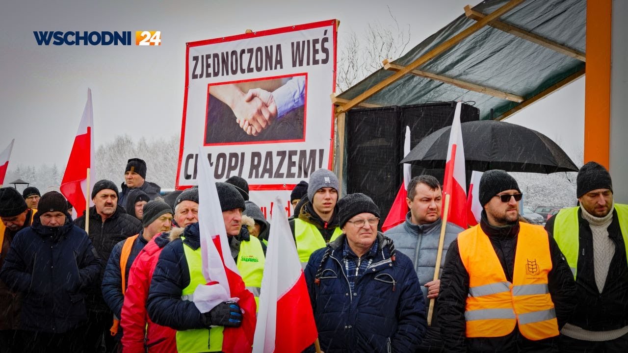 REPORTAŻ - Rolnicy strajkują