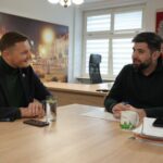 Radny Wojciech Wójcik i Prezydent Jakub Banaszek