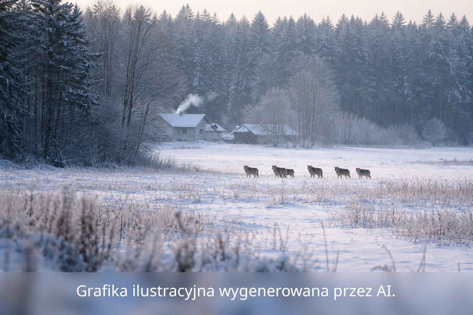 Wilki podchodzą pod domy! Alarmują mieszkańcy gminy Wojsławice