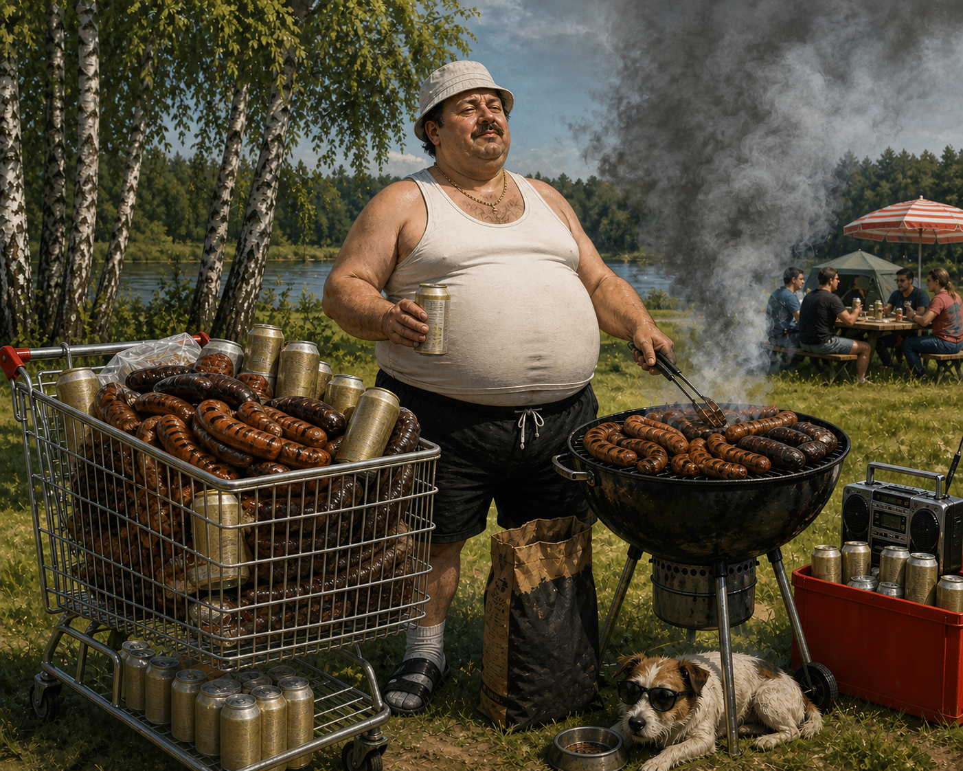 „I wtedy przyszedł maj”, czyli chwiejnym krokiem grill obsługując…