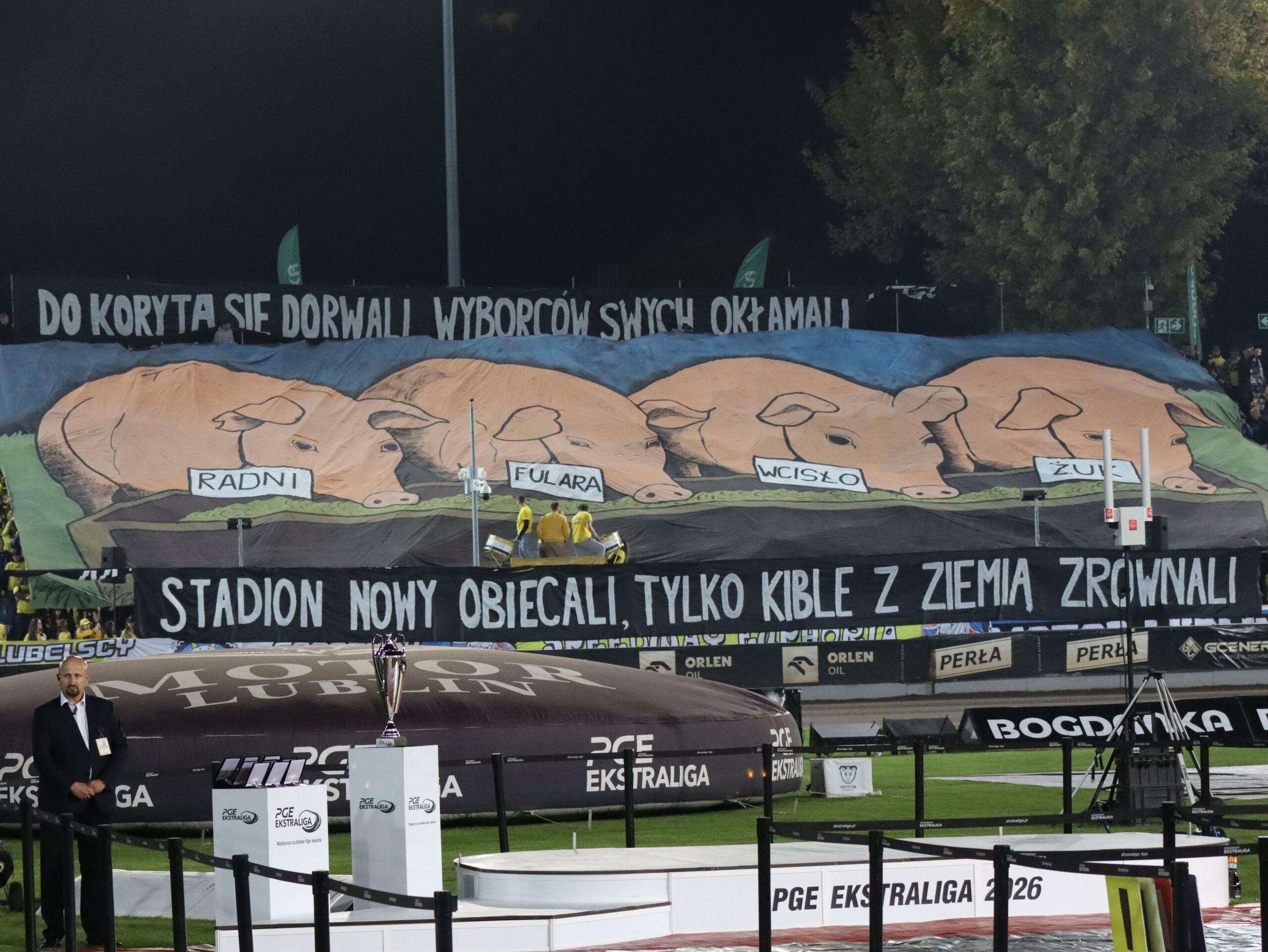 Nie ma waszego stadionu. I co mi zrobicie?